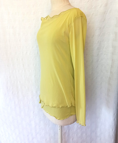 Mesh bluse shirt - bluse, damen