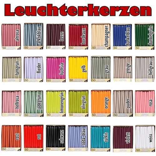 Leuchterkerzen 2 cm - 2,2,