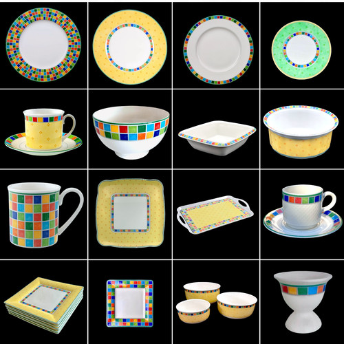 Twist alea geschirr limone - geschirr,